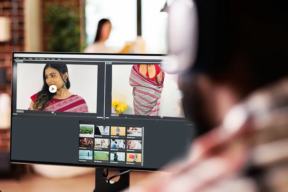 enhance video with effects  and filters on shoppableclips